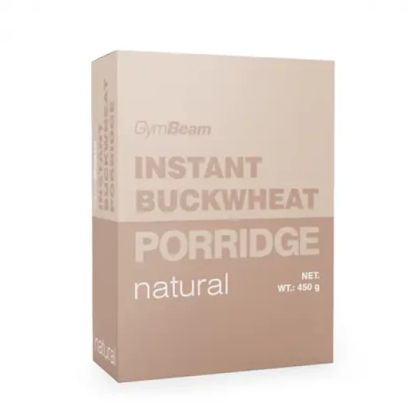 Instantná pohánková kaša - GymBeam (bez príchuti, 450 g) (48139-1-450g-unflavored)