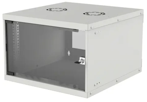 Intellinet Nástenný rozvádzač 540x400 mm sivá / Rozvádzač / 19" / 6U / Flatpack / nosnosť 50 kg (714150)