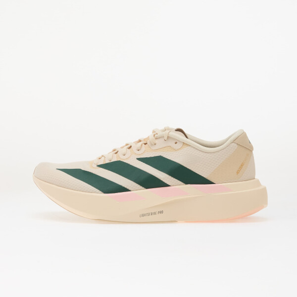 Tenisky adidas ADIZERO EVO SL Woven LIGHTSTRIKEPRO Running Wonder White/ Collegiate Green/ Clear Pink EUR 5.5
