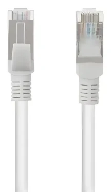 Lanberg FTP CAT 5e 1m šedá / Patch kábel / RJ45-RJ45 (PCF5-10CC-0100-S)