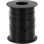 BELI-BECO L125SW25 opletenie / lanko, 1 x 0.25 mm², čierna, 25 m; L125SW25