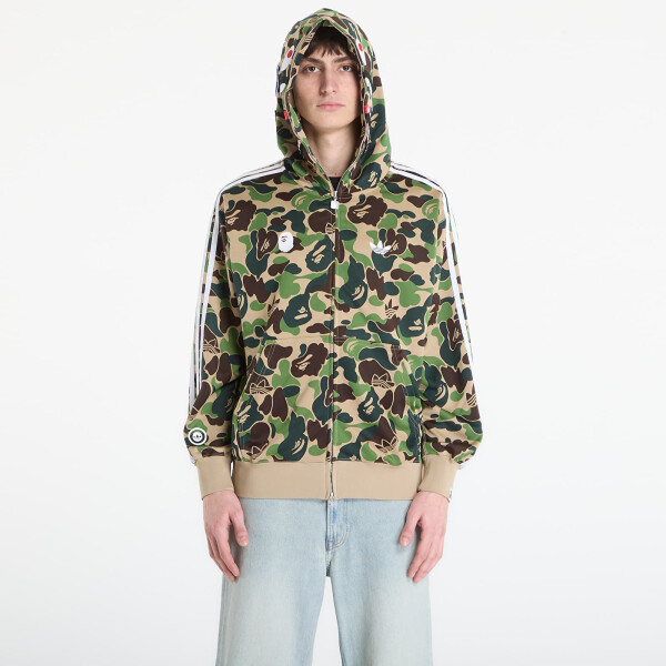 Mikina adidas Shark Track Hoodie Bape Jacket Crew Green S