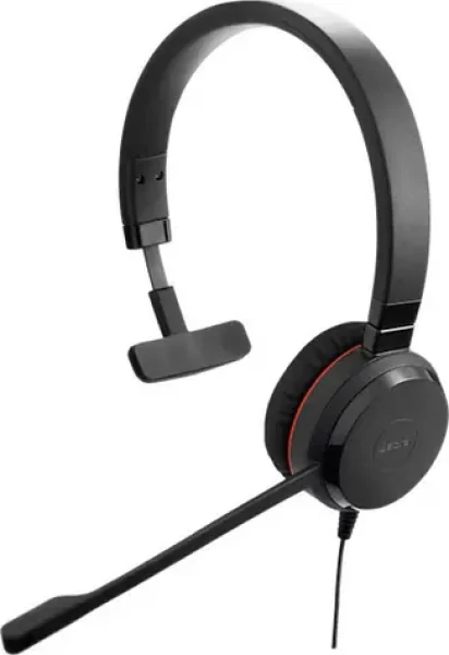 JABRA Evolve 30 II Mono MS čierna / Mono náhlavná súprava / mikrofón / USB-C + USB-A adaptér (5393-823-369)