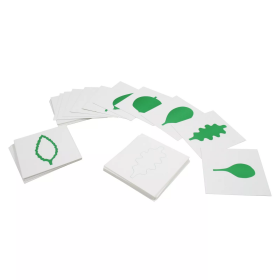 Moyo Montessori Moyo Montessori Karty - tvary listov