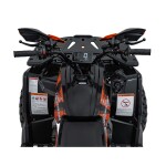Mamido Detská benzínová štvorkolka RamiGO PRO RIDER 200CC oranžová