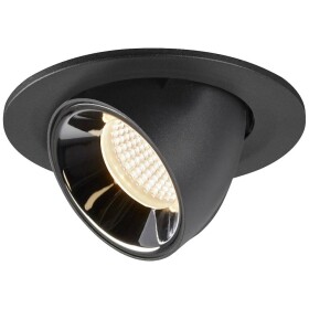 SLV 1005875 NUMINOS GIMBLE S LED vstavané svetlo pevne zabudované LED osvetlenie čierna; 1005875