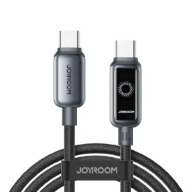 Joyroom S-A55 StarFlight Nabíjací kábel USB-C(M) - USB-C(M) 100W 1.2m čierna (6956116767860)