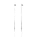 JVD Dlhé visiace náušnice zo striebra SVLE3361XJ6BI00