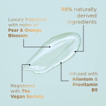 Baylis & Harding Kindness+ Hyaluronic Acid tekuté mydlo na ruky s hydratačným účinkom Vône Pear & Neroli 500 ml