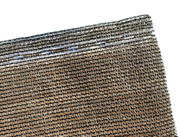 Tieniaca sieť – Shadenet - tienenie 95%, 150 g/m², hnedá 2×10 m [20 m²]