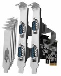 Axagon PCEA-S4N / PCIe RS-232 radič / 4X RS-232 (PCEA-S4N)