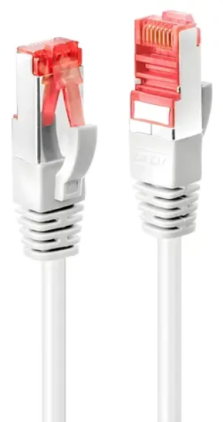 Lindy S/FTP Cat6 biely / Patchkábel / RJ-45 / 0,3 m / 250 MHz (47790)