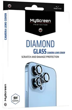 MyScreen Diamond Glass / Ochranné sklo fotoaparátu / Apple iPhone 14 Pro/14 Pro Max / čierna (MD6863 DGCLC BLACK)