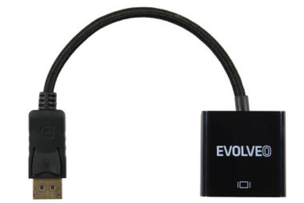 EVOLVEO DisplayPort - DVI adaptér / podporované rozlíšenie 480i - 1080p (EV-DP-DVI)