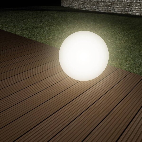 Heitronic 35420 Boule solárne dekoračné osvetlenie guľa LED pevne zabudované LED osvetlenie 0.2 W biela; 35420