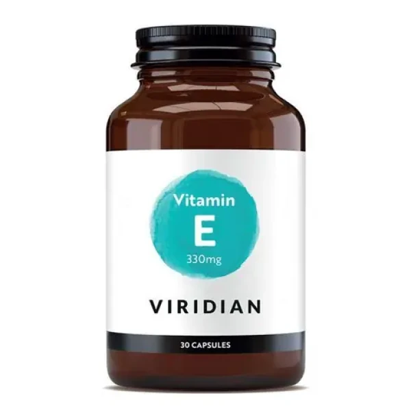 Viridian Vitamín E 330 mg 400 IU 30 cps (11993)