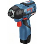 Bosch Professional Bosch Power Tools 06019E0005 aku rázový skrutkovač a uťahovák 12 V Li-Ion akumulátor + 2. akumulátor; 06019E0005