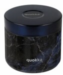 Quokka Whim Food Jar 0.6 l black marble / Termoska na jedlo / nerez oceľ (Q40111)