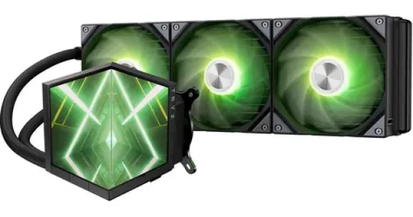 TRYX STAGE ARGB 360 AiO čierna / AIO vodný chladič CPU / 3x 120 mm / 28.87dB / AMD + Intel (L-S360A-DM3M-G0K)