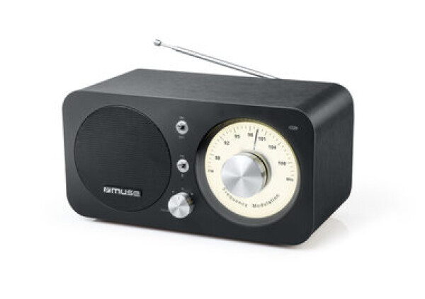 Muse M-095 BT čierna / Rádio / FM / NFC / Bluetooth / 3.5mm / USB (M-095BT)