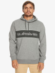 Quiksilver BOLD OMNI DARK GREY HEATHER pánska mikina cez hlavu