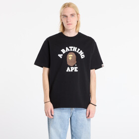 Tričko A BATHING APE College Tee UNISEX Black L