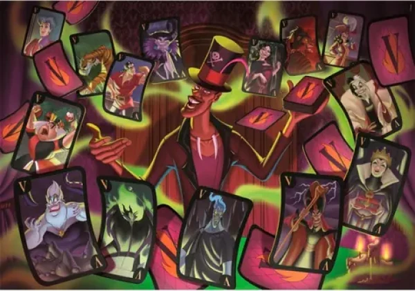 Clementoni 31744 Puzzle Disney zloduchovia 1500 dielikov