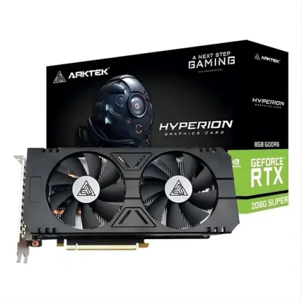 Arktek GeForce RTX 2060 SUPER Hyperion 8GB / Grafická karta / 1650 MHz / 8GB GDDR6 / 256-bit / 1x HDMI+1x DP+1x DVI (AKN2060SD6S8GH1)