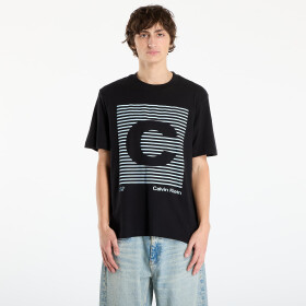 Tričko Calvin Klein Jeans Ss 20S Io Ck Speaker Graphic Tee Black M