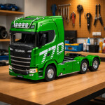 Mamido Kamión na diaľkové ovládanie R/C Scania 770S 1:8 zelený