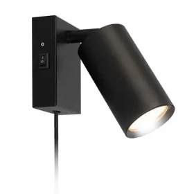 Solight WO3002-B Nástenná lampička CELE čierna / 1x GU10 (WO3002-B)