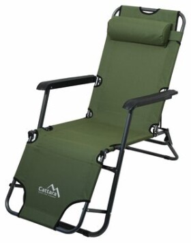 Cattara COMFORT zelená / Ležadlo-kreslo / 155 x 61 cm / nosnosť: 90 kg (13516)