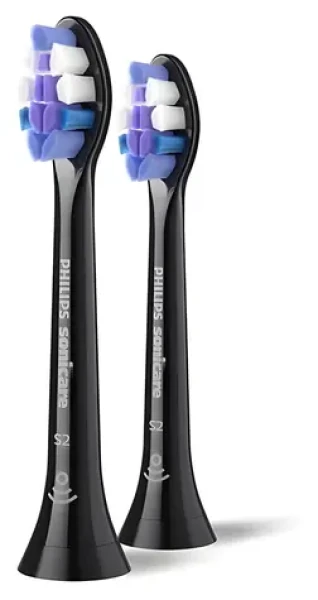 Philips Sonicare Sensitive HX6052/88 čierna / Náhradná hlavica / 2 ks (HX6052/88)