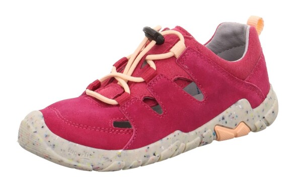 Dievčenská celoročná obuv Barefit TRACE, Superfit, 1-006037-5000, červená - 30