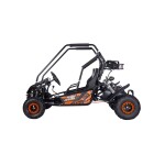 Mamido Detské benzínové autíčko Buggy LUCKY SEVEN LIFT 125CC oranžové