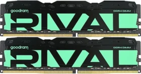 Goodram Rival Radiant 32GB (2x16GB) / Operačná pamäť / DDR4 / 3200 MHz / CL16 / DIMM (GGRGD4-32L16A/32GDC)