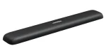 Ergonomická podložka pod klávesnicu LP699 čierna / Podložka pod klávesnicu / ergonomický tvar