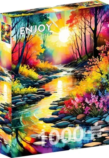 ENJOY Puzzle Jarný potok