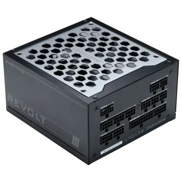 PHANTEKS Revolt 1200W Platinum čierna / ATX 3.0 / 1200W / 80PLUS Platinum / plne modulárny / 135mm ventilátor (PH-P1200PR_BK01C)