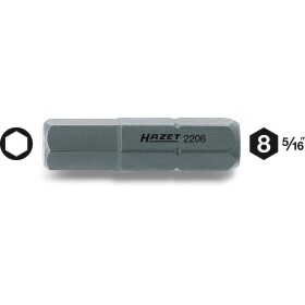 Hazet HAZET inbusový bit 6 mm Speciální ocel C 8 1 ks; 2206-6 - Hazet 5/16" 6mm 2206-6