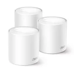 TP-LINK Deco X1500 (3-pack) biela / Wi-Fi 6 systém MESH AX1500 / Dual-band / 2x GLAN (DECO X1500(3-PACK)(EU))