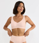 Dámska podprsenka ZERO Feel 2.0 Bralette – PINK – ružová 00DM – SLOGGI PUFF PINK XS