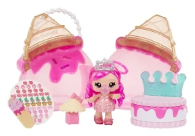 MGA Yummiland Beauty Bag taštička s bábikou Bianca Bubblegum