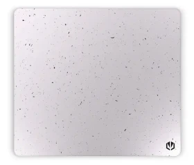 Endorfy Stoneflow White L biela / Podložka pod myš / 450x400x3 / vodeodolná / obšitá / gumová spodná vrstva (EY6B017)