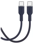 Puro Crown Blue / Dátový kábel / USB-C - USB-C / 25 W / 1,5 m