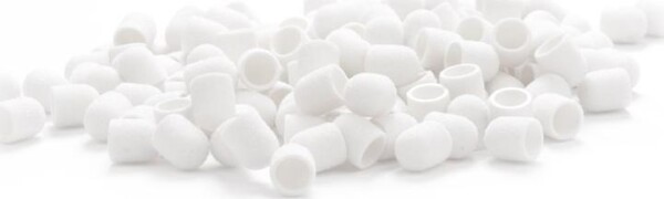 EXO EXO KAPTUREK ŚCIERNY 10mm/220 500 ks HARD CAP WHITE