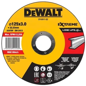 DeWalt DT43911 / Rezný kotúč na kov / Priemer 125x22,2 mm / Šírka 3 mm (DT43911)
