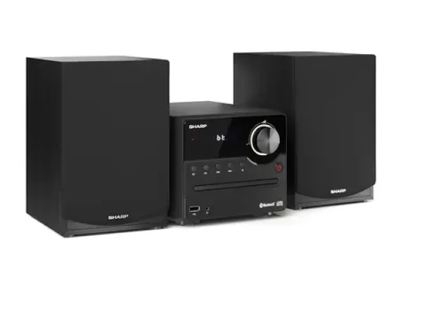Sharp XL-B512 čierna / Mikrosystém / 45W / FM / BT 5.0 / CD / USB / 3.5mm (XL-B512(BK))