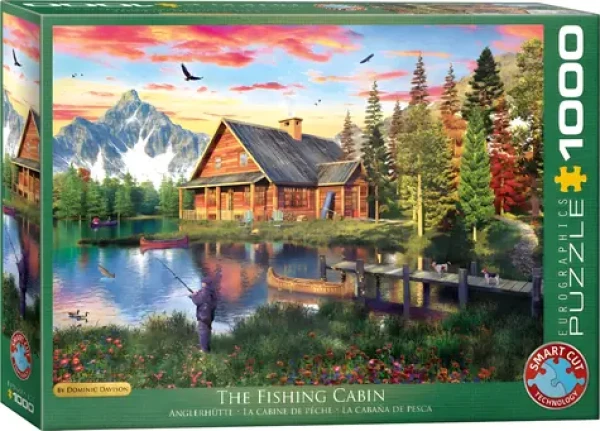 EUROGRAPHICS Puzzle Rybárska chata