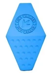 Kiwi Walker Octaball Maxi modrá / Gumová hračka pre psov / S otvorom na maškrty / 14,5 cm (RUB-243)